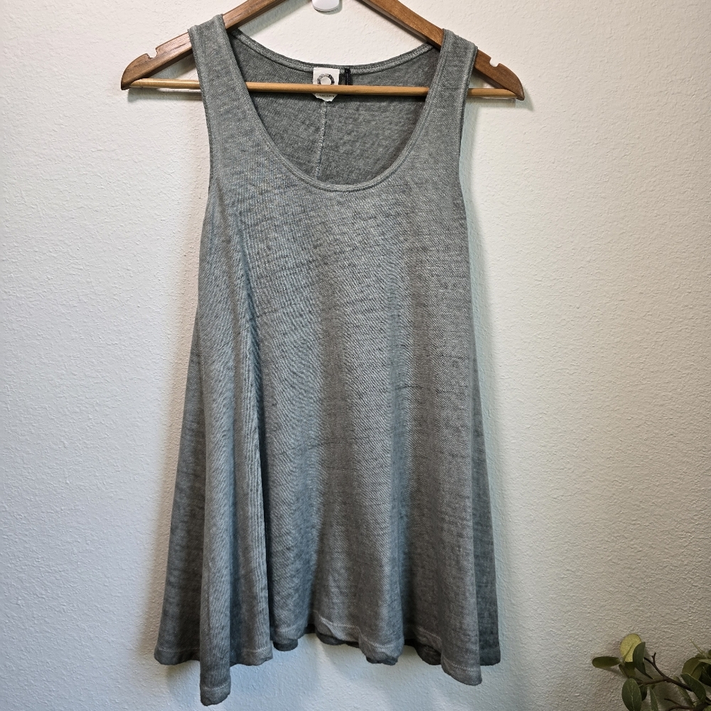 EUC Anthro Linen Sleeveless Top XS